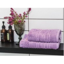 Полотенце махровое 70x140 Ecotton Lilac 550