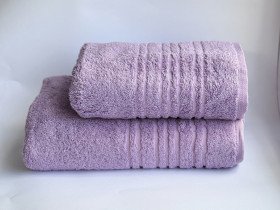 Terry towel 50x100 Ecotton Lilac 550