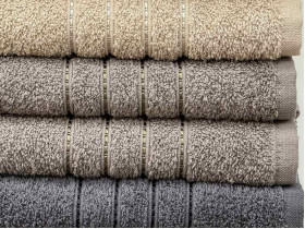 Рушник махровий 70x140 Ecotton Mink 420
