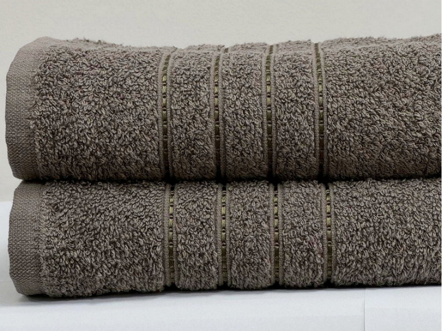 Рушник махровий 70x140 Ecotton Mink 420
