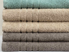 Рушник махровий 70x140 Ecotton Mink 420