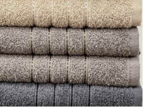 Terry towel 70x140 Ecotton Mink 420