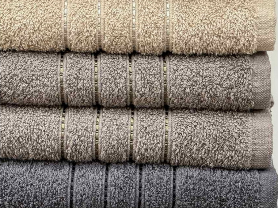Terry towel 70x140 Ecotton Mink 420
