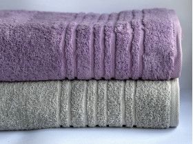 Рушник махровий 50x100 Ecotton Сірий 550