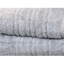 Полотенце махровое 70x140 Ecotton Серое 550