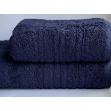 Terry towel 70x140 Ecotton Dark blue 550