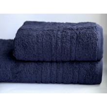 Terry towel 70x140 Ecotton Dark blue 550