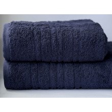 Terry towel 50x100 Ecotton Dark blue 550