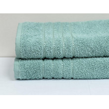 Полотенце махровое 50x90 Ecotton Зеленое 420