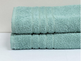 Рушник махровий 50x90 Ecotton Зелений 420