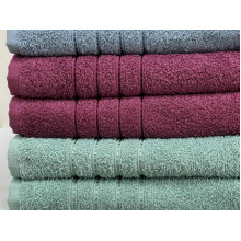 Полотенце махровое 50x90 Ecotton Зеленое 420