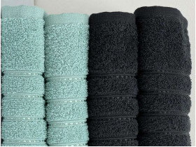 Рушник махровий 70x140 Ecotton Зелений 420