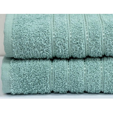 Рушник махровий 70x140 Ecotton Зелений 420