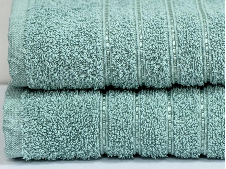Рушник махровий 70x140 Ecotton Зелений 420