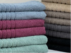 Полотенце махровое 50x90 Ecotton Зеленое 420