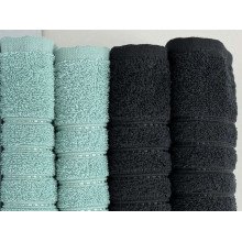 Полотенце махровое 70x140 Ecotton Зеленое 420