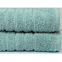 Полотенце махровое 70x140 Ecotton Зеленое 420