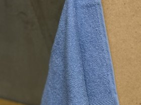 Салфетка махровая 30x50 Узтекс Голубая