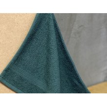 Салфетка махровая 35x35 Узтекс Темно зеленая
