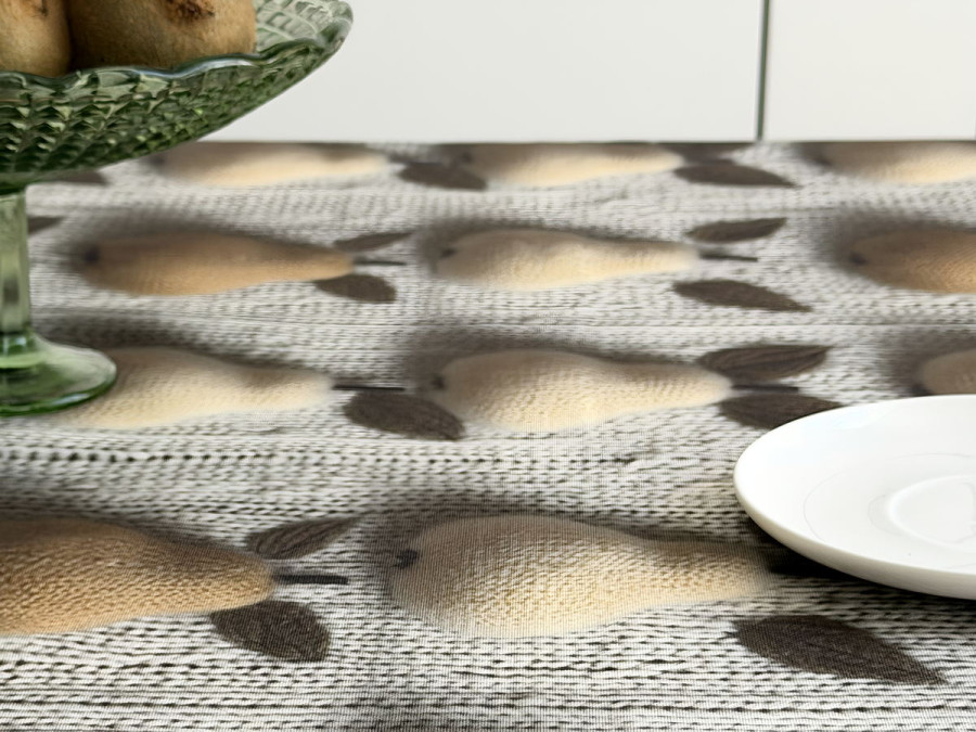 Скатерть 170x200 Ecotton DUCK 3D с грушами 3848-1