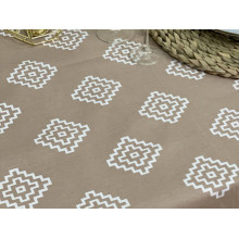 Скатертина 170x150 Ecotton DUCK Бежева 1003-11