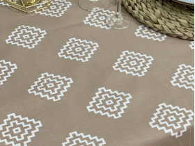 Скатерть 170x150 Ecotton DUCK Бежевая 1003-11