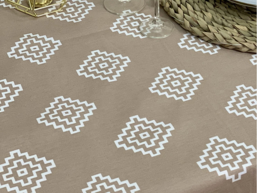 Скатерть 170x150 Ecotton DUCK Бежевая 1003-11