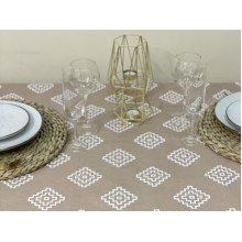 Tablecloth 170x220 Ecotton DUCK Beige 1003-11