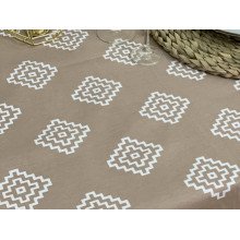Скатертина 170x150 Ecotton DUCK Бежева 1003-11