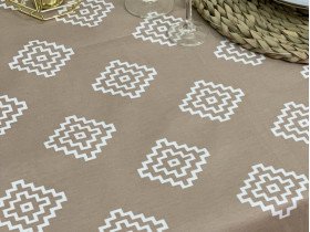 Tablecloth 170x150 Ecotton DUCK Beige 1003-11
