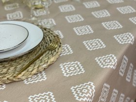 Tablecloth 170x220 Ecotton DUCK Beige 1003-11