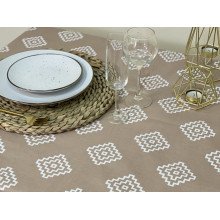 Скатертина 170x150 Ecotton DUCK Бежева 1003-11