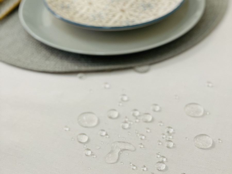 Tablecloth 170x200 Ecotton DUCK White