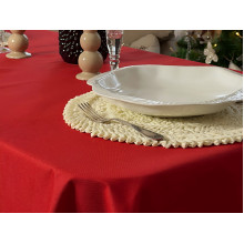 Скатерть 170x220 Ecotton DUCK Красная 4070