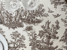 Скатерть 170x150 Ecotton DUCK Бежевая 30497
