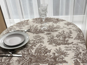 Скатерть 170x150 Ecotton DUCK Бежевая 30497