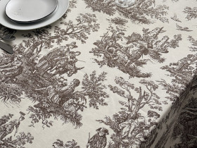 Скатерть 170x150 Ecotton DUCK Бежевая 30497