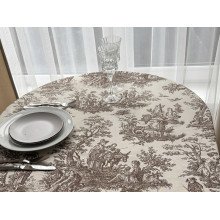 Скатерть 170x200 Ecotton DUCK Бежевая 30497