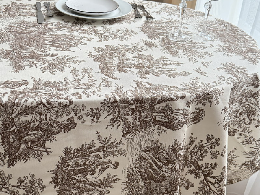 Tablecloth 170x220 Ecotton DUCK Beige 30497