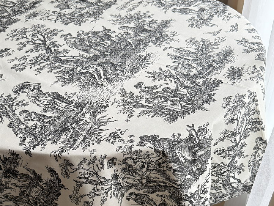 Скатерть 170x150 Ecotton DUCK Серая 30497