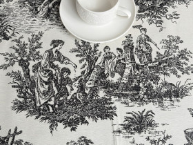 Скатерть 170x220 Ecotton DUCK Серая 30497