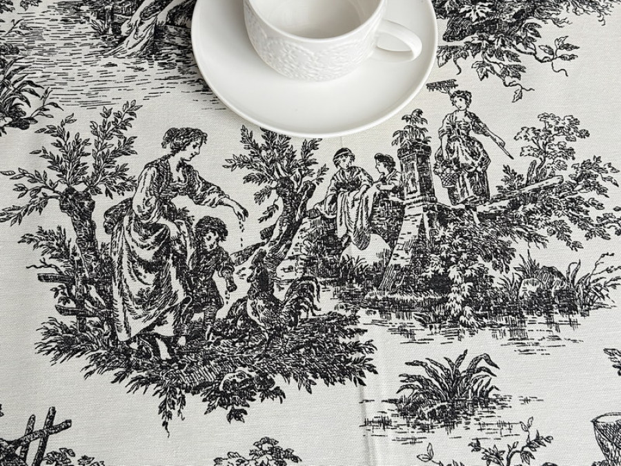 Скатерть 170x150 Ecotton DUCK Серая 30497