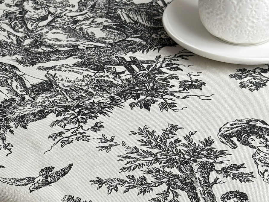 Скатерть 170x150 Ecotton DUCK Серая 30497
