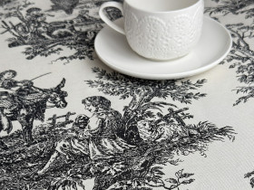 Скатерть 170x150 Ecotton DUCK Серая 30497