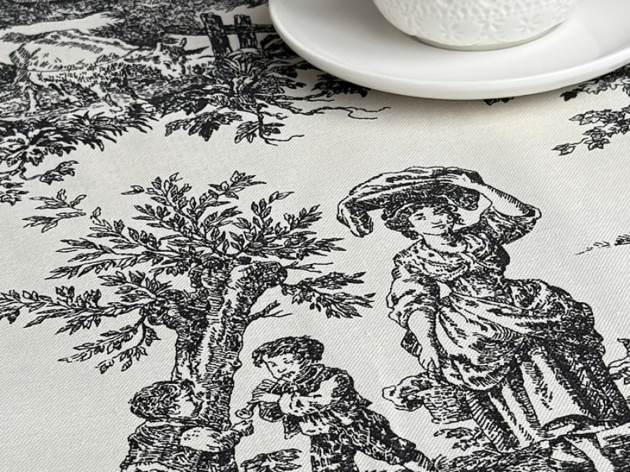 Скатерть 170x150 Ecotton DUCK Серая 30497