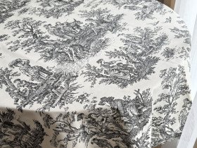 Скатерть 170x150 Ecotton DUCK Серая 30497
