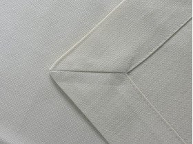 Tablecloth 170x150 Ecotton DUCK Milk 02