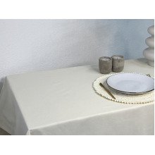 Скатерть 170x200 Ecotton DUCK Milk 02