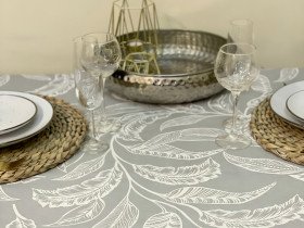 Tablecloth 170x220 Ecotton DUCK Seraya 2894-29