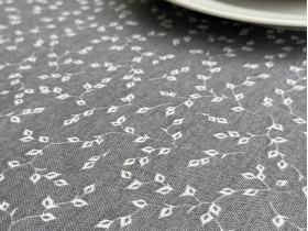 Скатерть 170x150 Ecotton DUCK Серая V 11